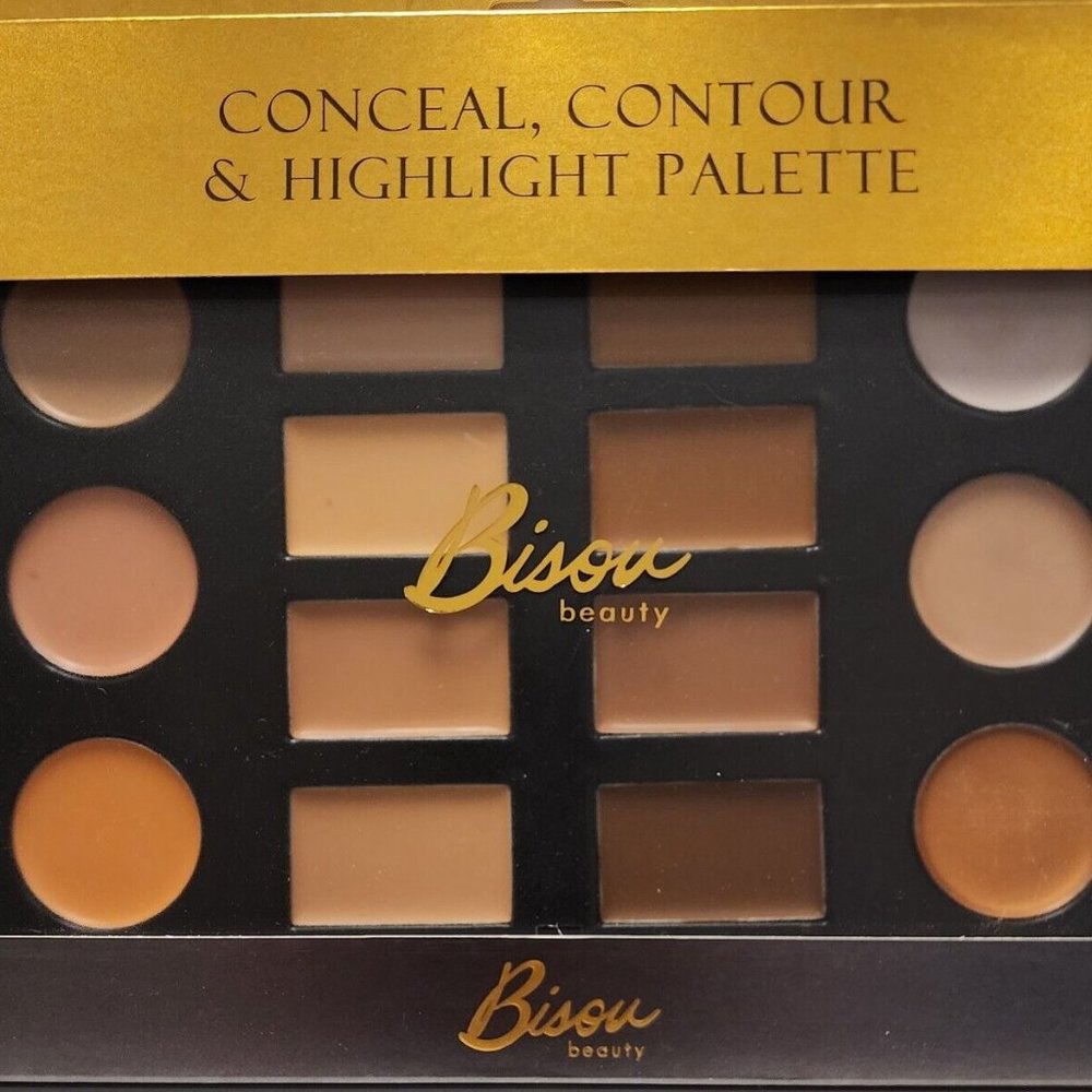 Conceal, Contour & Highlight Palette by Bisou beauty